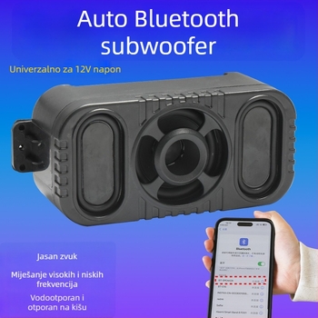 Nothing Vanjski Bluetooth zvučnik za vožnju biciklom — 12V, vodootporan, subwoofer