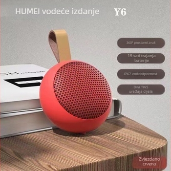 Bluetooth bežični zvučnik s magnetskim mini dizajnom, vodootporan za vanjsku upotrebu, prenosiv, TF kartica, subwoofer, visokokvalitetan zvuk