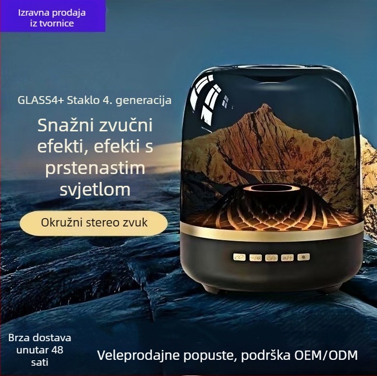 Mini Bluetooth zvučnik, 5 W, raspon 100 Hz–20 kHz, Bluetooth 5.3, ugrađena baterija 300–500 mAh, domet do 10 m