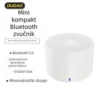 Bluetooth zvučnik Y12 s mini subwooferom (Bluetooth 5.0, 10W, 100 Hz–20 kHz, ≥95 dB SNR, domet 10 m)