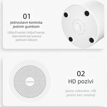 Bluetooth zvučnik Y12 s mini subwooferom (Bluetooth 5.0, 10W, 100 Hz–20 kHz, ≥95 dB SNR, domet 10 m)