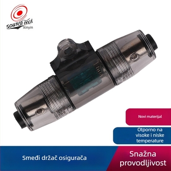 60A smeđi držač osigurača za auto audio pojačalo i subwoofer