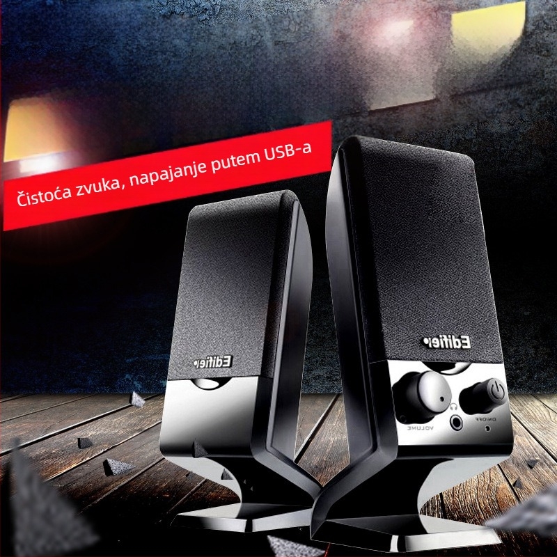 Edifier R10U računalski zvučnici s USB-om i 3,5 mm audio priključkom