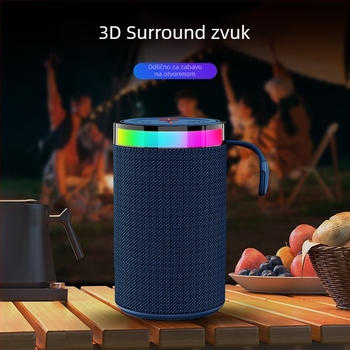 W-16 Bluetooth zvučnik – 10W, ugrađena baterija 800–1000mAh, Bluetooth 5.3, frekvencijski raspon 60Hz–15kHz, domet 10 m