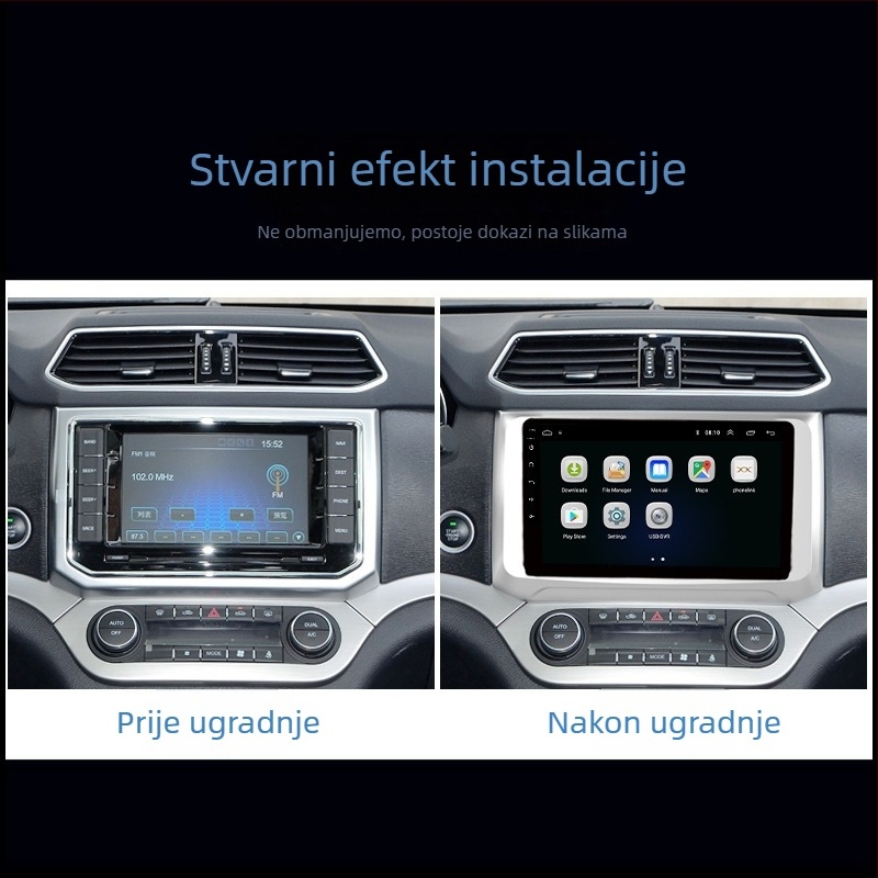 H6Coupe navigacijski sustav za automobil s 10-inčnim kapacitivnim dodirnim zaslonom, sve-u-jednom prijenosno rješenje za određeni model vozila