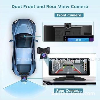 11,26-inčni prijenosni automobilni DVR s navigacijom, HD prikaz stražnje kamere, bežični CarPlay