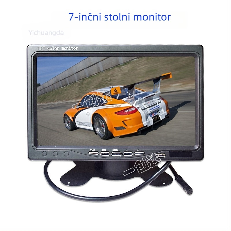 LCD zaslon za automobil, digitalni zaslon, 1024x600 rezolucija, univerzalna kompatibilnost, Card friends