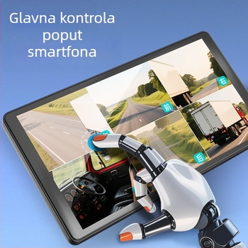 Automobilski BSD/ADAS zaslon za nadzor mrtvih kutova s 10,1 inčnim IPS zaslonom i HD snimanjem, AHD-kompatibilan, 4-smjerni, za kamione