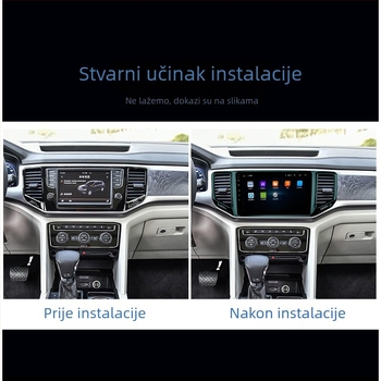 Volkswagen Teramont središnji dodirni zaslon navigacijski sustav all-in-one GPS i zaslon za prikaz slike stražnjeg gledanja