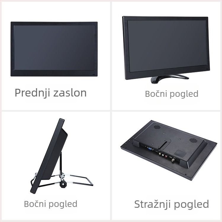 Automobilski LCD monitor s TFT LCD-om, rezolucija 1920x1080 RGB, HDMI/VGA sučelja, USB/MP5 podrška, EDP zaslon (L1168)