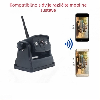 Automobilski LCD zaslon YWX-WF904, TFT LCD, rezolucija 800x480, video ulaz, PAL/NTSC, bežični sustav nadzora stražnje kamere