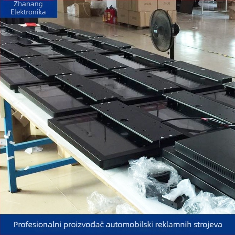 Automobilski LCD monitor – LED zaslon, rezolucija 1920x1080, AV ulaz, model Za-gj