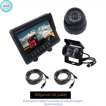 Autobusna kamera STM-9202 — dvostrano praćenje visoke rezolucije s širokim kutem noćnog vida; AV/AHD/USB/IPC signali; napajanje 12V