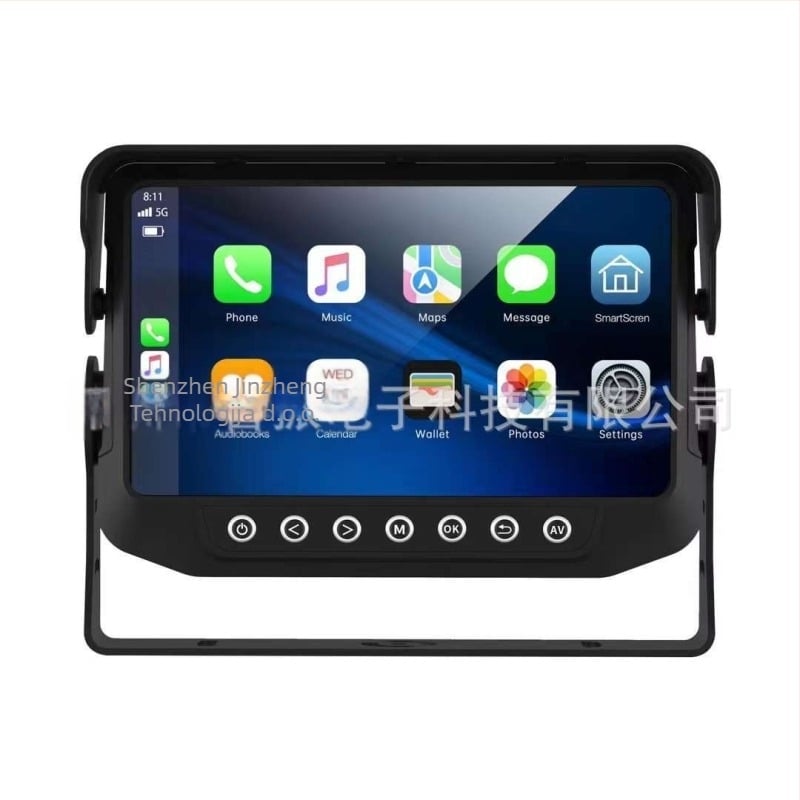 Automobilski LCD monitor s ABS kućištem, IPS pločom, AHD ulazom, rezolucija 1024×600, model PZ914