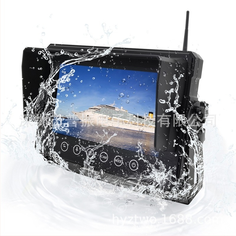 Automobilski LCD monitor s ABS kućištem, IPS pločom, AHD ulazom, rezolucija 1024×600, model PZ914