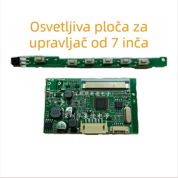 H202 monitor za vožnju unatrag automobila, digitalni LCD zaslon, 800x480 rezolucija, AV ulaz, univerzalna kompatibilnost