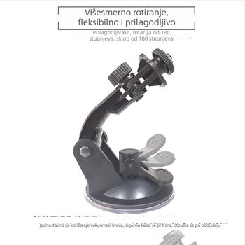 Automobilski LCD prikaz uz držač vakuumske čašice, 7 inča, model ZH-793A, rezolucija 800x480, PAL/NTSC, ulazi Digitalni/Analogni