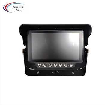 Automobilski monitor za vožnju unatrag s IP67 vodootpornim aluminijskim kućištem, rezolucija 800x480, AHD ulaz, TFT zaslon.