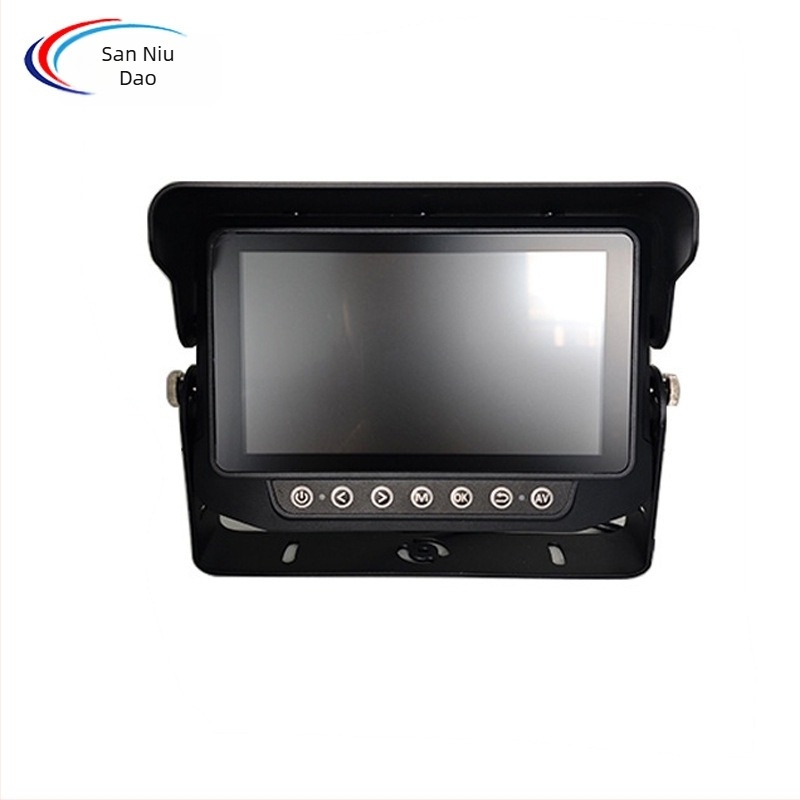 Automobilski monitor za vožnju unatrag s IP67 vodootpornim aluminijskim kućištem, rezolucija 800x480, AHD ulaz, TFT zaslon.