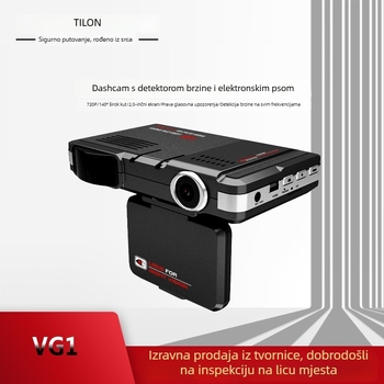 VG1 auto kamera dash cam - 1080p, 140° širokokut, F2.0, TF kartica, USB