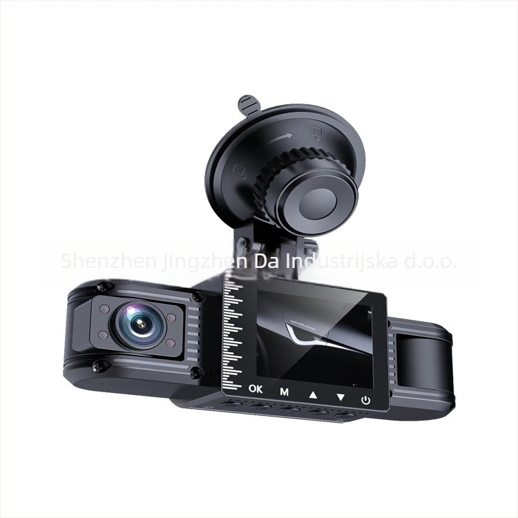 Automobilska dash cam s tri leće – ZD-X61, 1080p, 170°, Loop Video