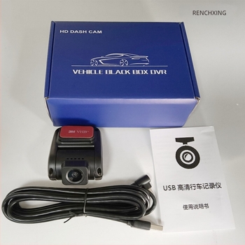 Dashcam DVR s ADAS za Android navigaciju u automobilu, USB sučelje, 170° širokokutni kut, 720p video, ciklično snimanje