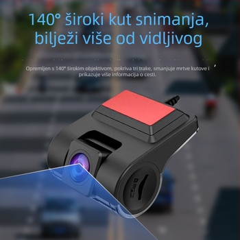 USB automobilni DVR s navigacijom i videozapisom, visoka razlučivost, skriven DVR, bez instalacije