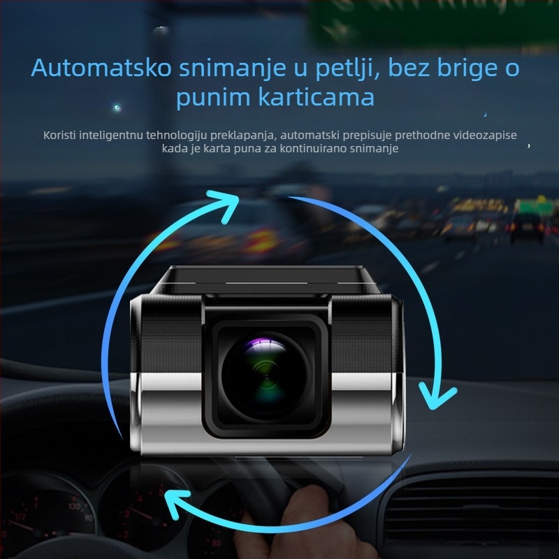 USB automobilni DVR s navigacijom i videozapisom, visoka razlučivost, skriven DVR, bez instalacije