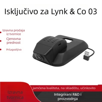 Skrivena dash kamera za Lynk & Co 03 - 2160P, 170° širokokutni objektiv, 8MP, cikličko snimanje, nadzor parkiranja