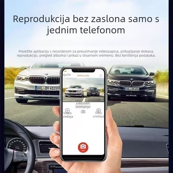 Skrivena dash kamera za Lynk & Co 03 - 2160P, 170° širokokutni objektiv, 8MP, cikličko snimanje, nadzor parkiranja