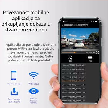 Chery QQ Ice Cream dash kamera – 4K dvostruka leća, bežično skrivena instalacija, povezanost s telefonom