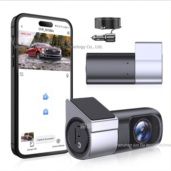 Automobilska dash kamera 2025 s noćnim vidom, Wi‑Fi, 1080p, 140° vidno polje, F1.6, s jednim lećom, ciklično snimanje, ugradnja na vjetrobransko staklo