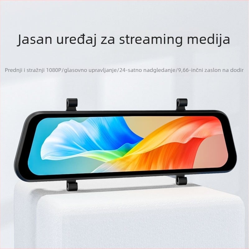 N3 dash cam s dvostrukim objektivom, 160° kut gledanja, 2MP senzor, podrška microSD do 64GB