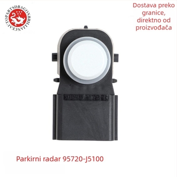 Zvučni radar za parkiranje za Kia Stinger 2010-2018; modeli 95720-J5100 / 95720-G9100; senzori: 4; napajanje: 12V; alarm: zvučni signal