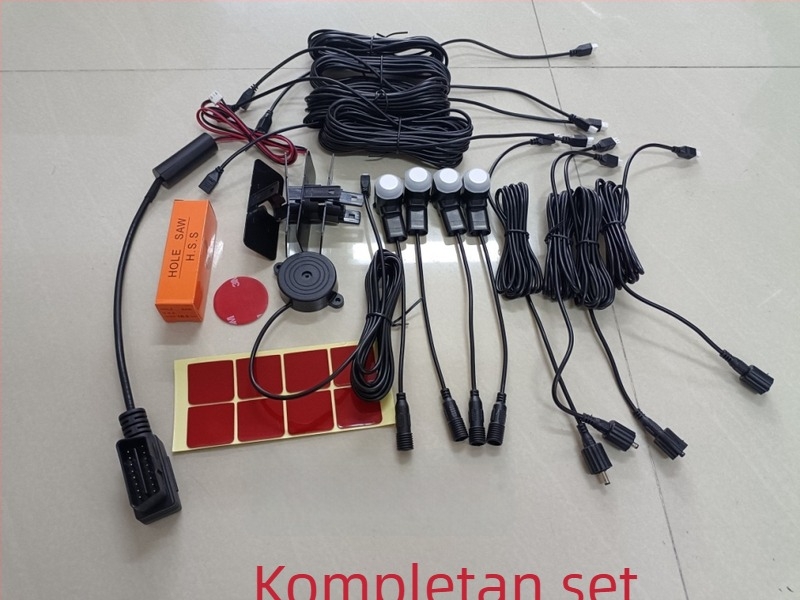 OBD prednji radar - plug-and-play zvučni radar za vožnju unazad, Ljh300, 4 senzora, 12V, 4W