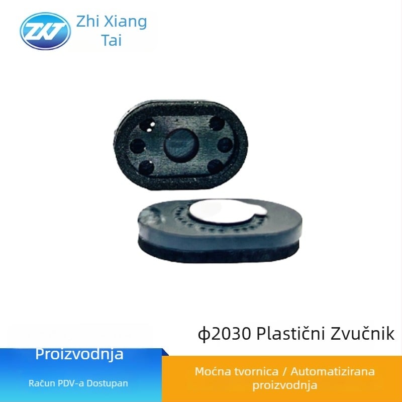 Zxt-fd2030 okrugli zvučnik, 8Ω, 1W, omnidirekcionalan, s punim rasponom