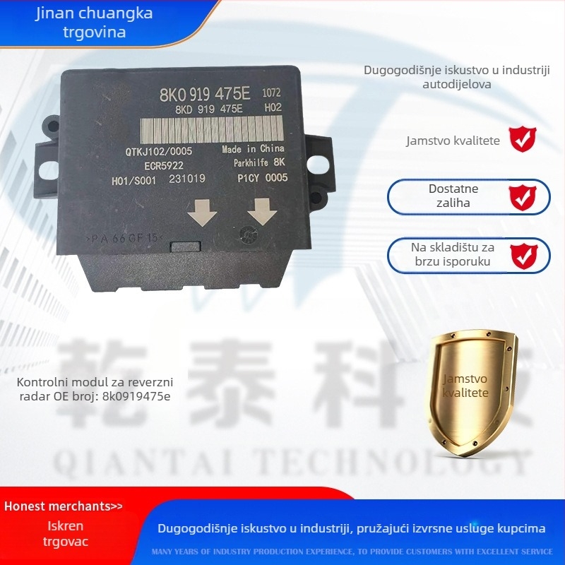 Modul kontrole stražnjeg radara za Audi Q5 8K0919475R
