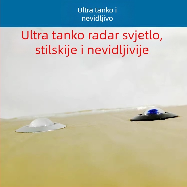 Auto LED stražnja svjetla s radarom Eagle Eye, dizajn meteorske kiše, 9W
