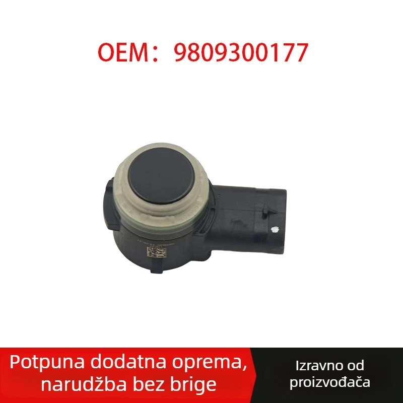 Senzor stražnjeg parkiranja za Peugeot 307/408/308, 9809300177, plastika i guma