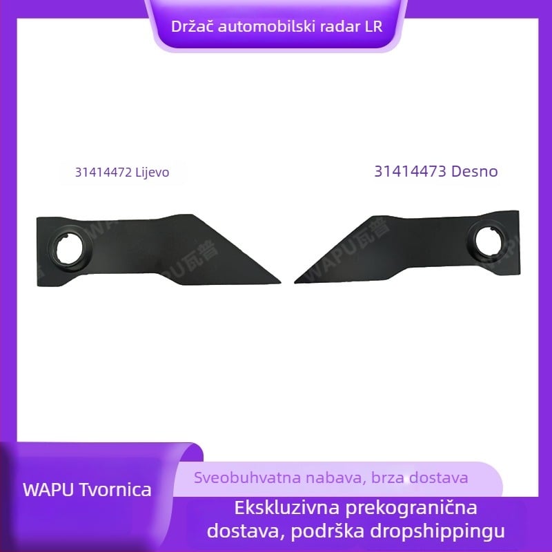 Držač stražnjeg radara za Volvo XC90 2016 Sport Edition – lijevi 31414472, desni 31414473 – plastika