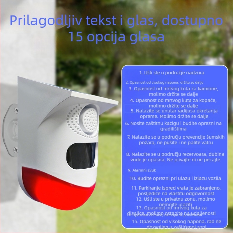 CT80: Desni alarm za mrtvu zonu i radar za vožnju unatrag, bežična instalacija, glasovne poruke za polumjer okretanja bagera
