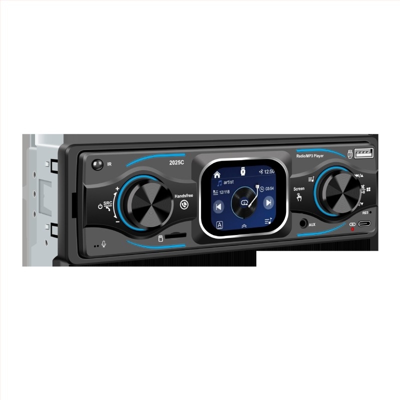 Auto MP3 player s 2,17-inčnim TFT HD dodirnim zaslonom, USB sučelje, 12V napajanje vozila, FM radio, model 2025c
