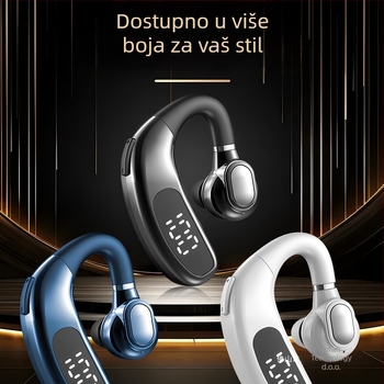 Bežične Bluetooth slušalice za jedno uho s kukom za uho, za vožnju, Huawei čip, BT 2.0, indikator napajanja