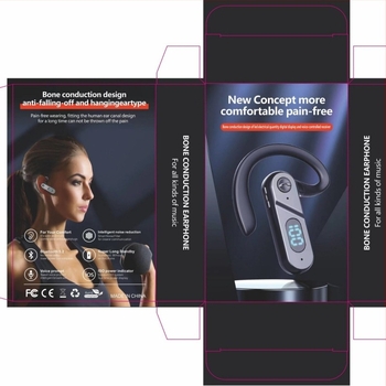 Bluetooth slušalice s tehnologijom kostne vodljivosti, digitalni zaslon, glasovno upravljanje, domet 10 m, IPX4, trajanje >8 h
