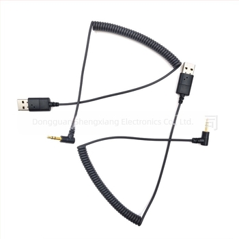 Ermai Eb01 automobilni Bluetooth prijemnik – USB 2.0 adapter kabel, USB-A čip, 1,5 m kabel, za hands-free pozive