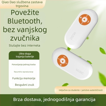 MP3 player s kartom, model Bq01, kapacitet 128 milijuna, napajanje cigaretom automobila, službena standardna konfiguracija + žične slušalice