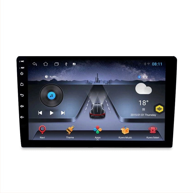 MP5 automobilska GPS navigacijska All-in-One jedinica (Kapacitivan dodirni zaslon, Napajanje 12V, Izlaz 4x45W, Model TS7, Univerzalna kompatibilnost)