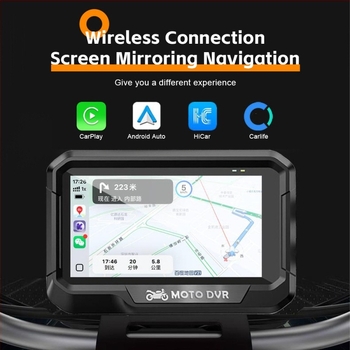 T10s motociklistička kamera s CarPlay projekcijom zaslona, 2MP, 150° kut gledanja, ciklično snimanje tijekom punjenja, podržava TF karticu do 128GB