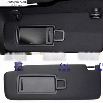 Sun visor ogledalo vizir za VW Tiguan L, Touran L, Kodiaq, ID.4X – Snap-in ugradnja – PC materijal – dio 5Td857551/2