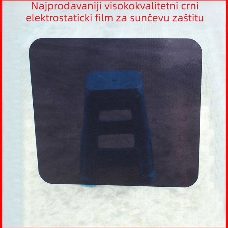 Auto prozor elektrostatni sjenilni naljepnica – PVC film, tip lijepljenja, ispis logotipa, opća primjena, težina 0,2 kg